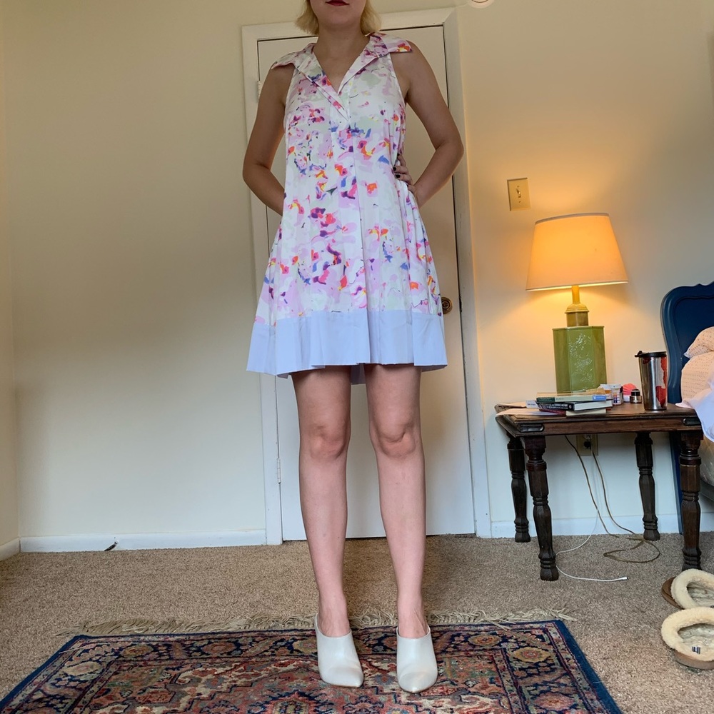 Walter Baker Floral Donna Cocktail Swing Dress